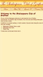 Mobile Screenshot of graftonshakespeare.org